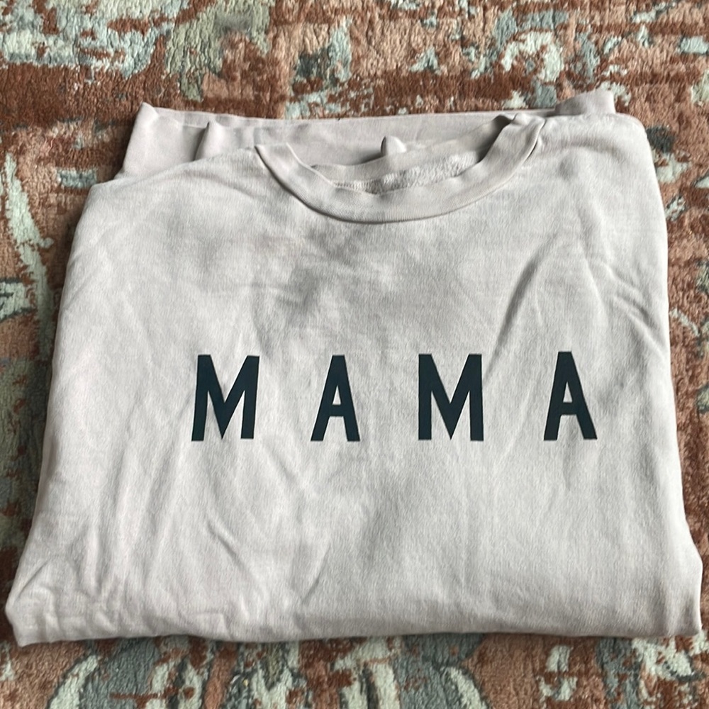 Ford & Wyatt mama sweatshirt in purple